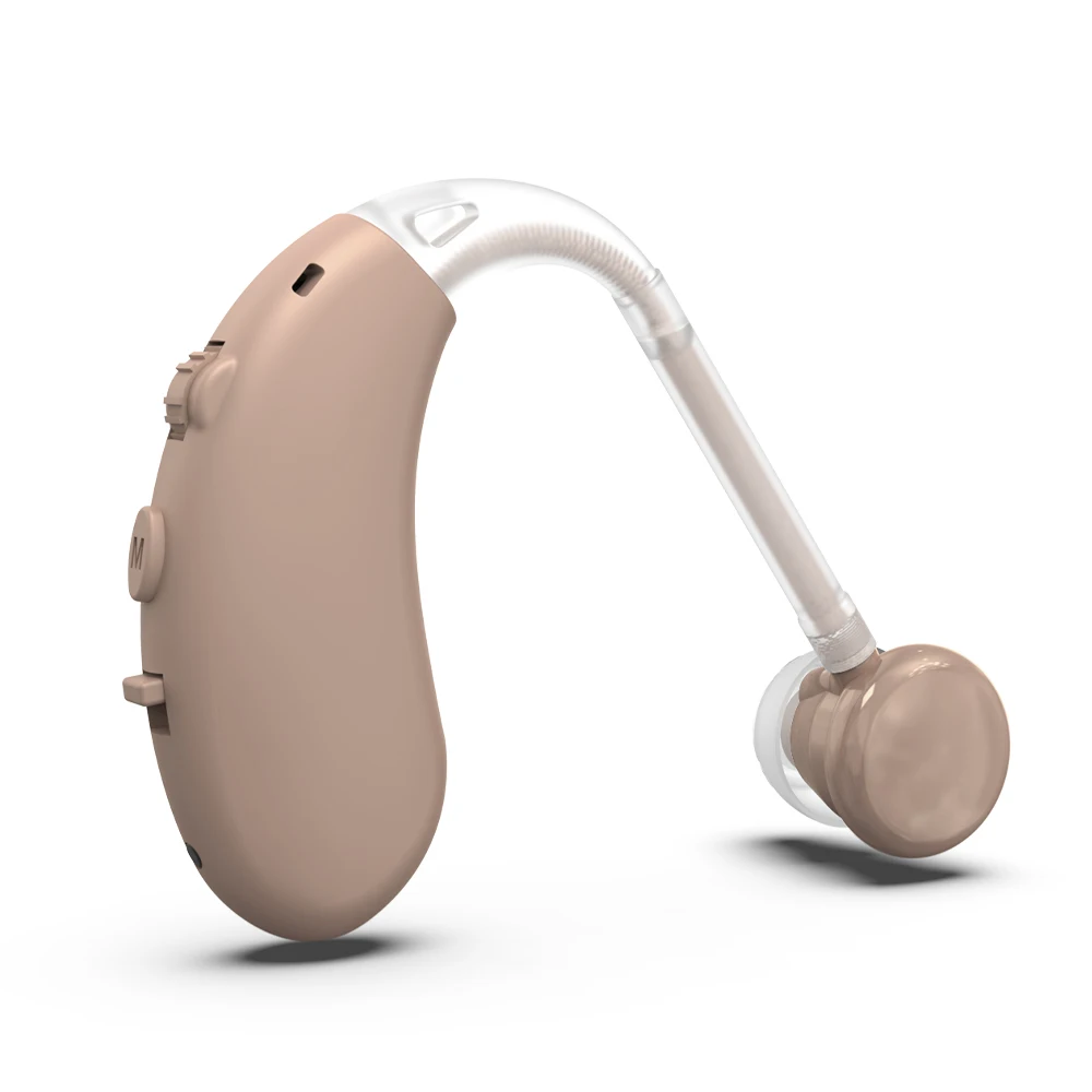Analog Hearing Aid Professional Noise Canceling Open Fit BTE Digital Hearing Aid Sound Amplifier For The Deaf
