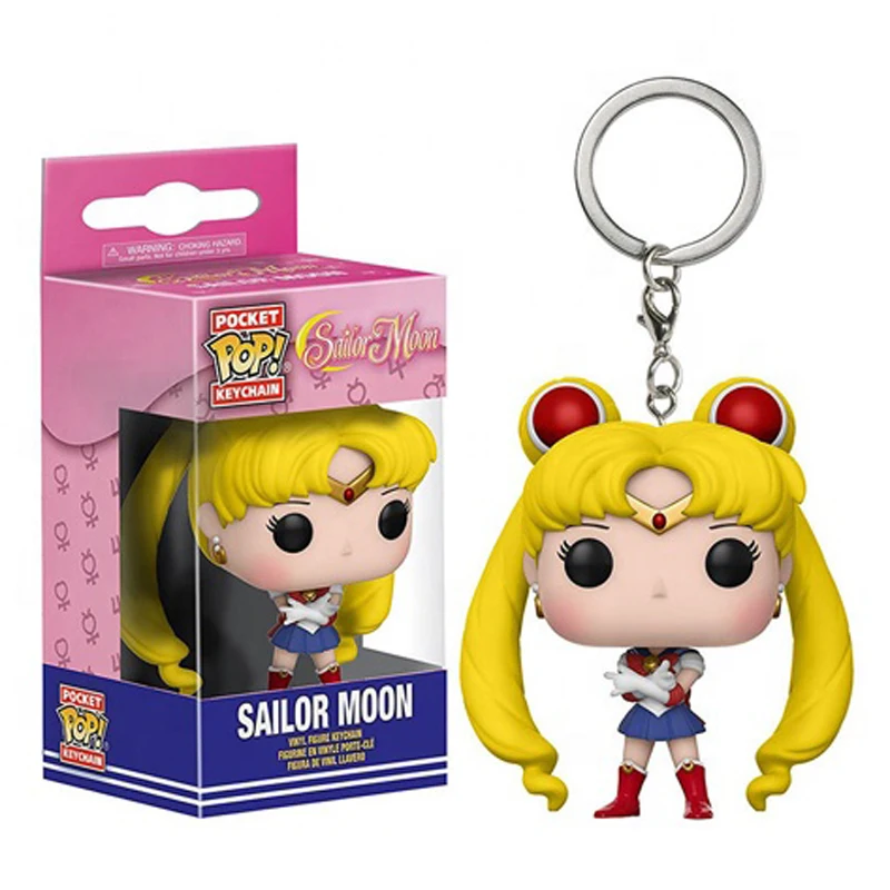 Funko Pop Сейлор Мун фигурку брелок игрушка (4