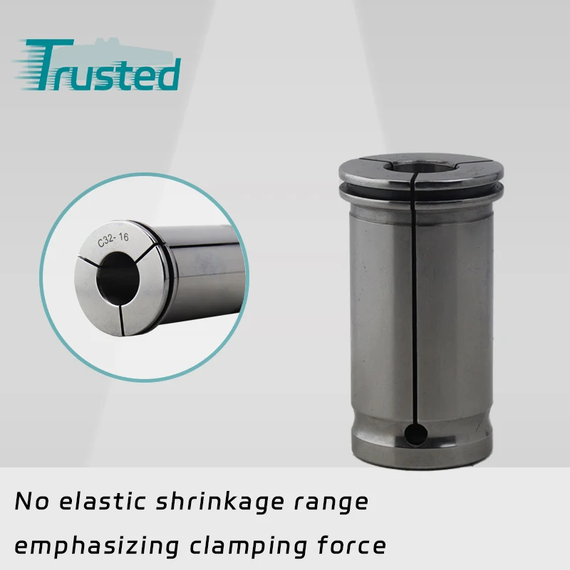 Accessories JM71 Straight Shank Collets C/SC Collets 0.015mm SC20/25/32/42 C Type Straight Shank Collet For Milling Chuck