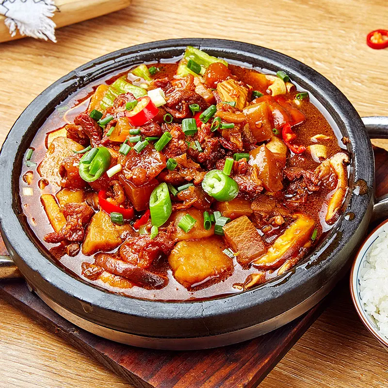 High Quality Ready to Cook Stewed Sirloin with Brown sauce 1kg Frozen Beef Meat  for Healthy Meat Snacks