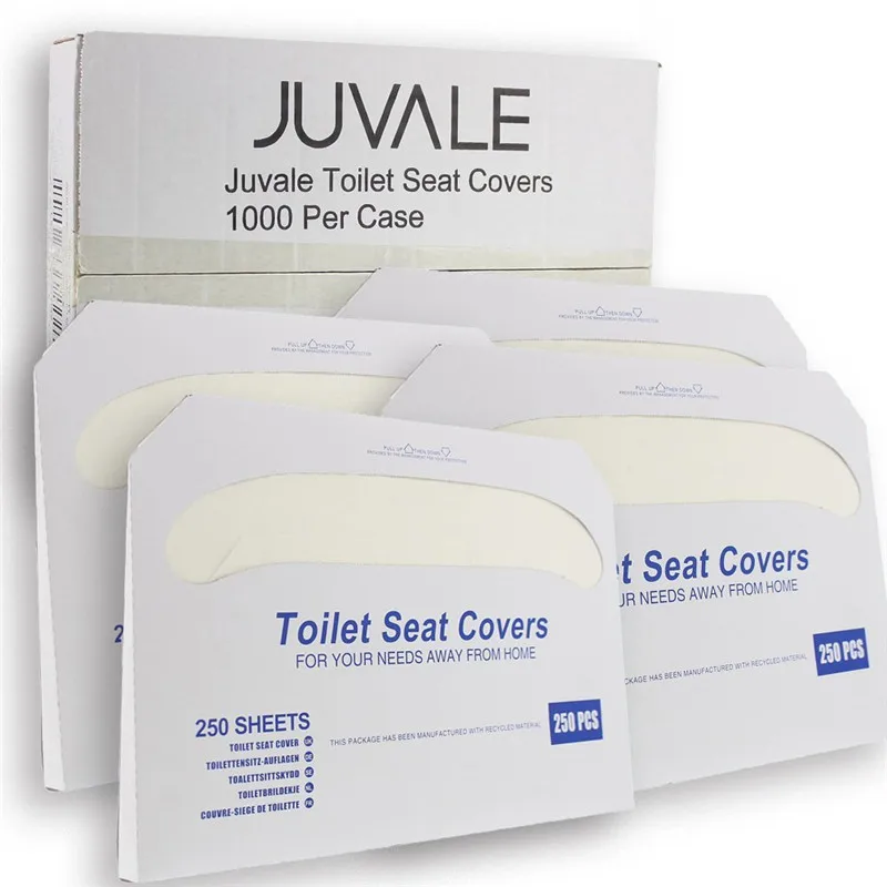  Half Fold Flushable Toilet Seat Cover Disposable