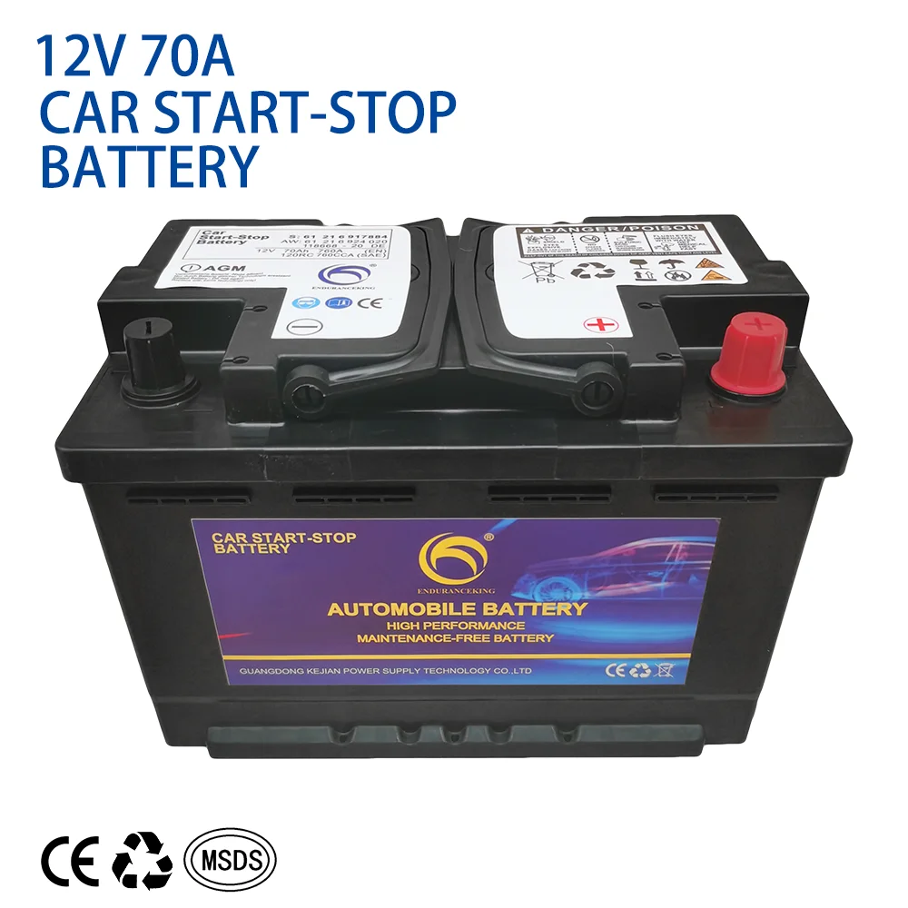 In-sale Custom Suppliers Car 12V 70AH Maintenance-Free Automotive H6-70L 57520R/L(190) Lead Acid Auto Starting Batteries
