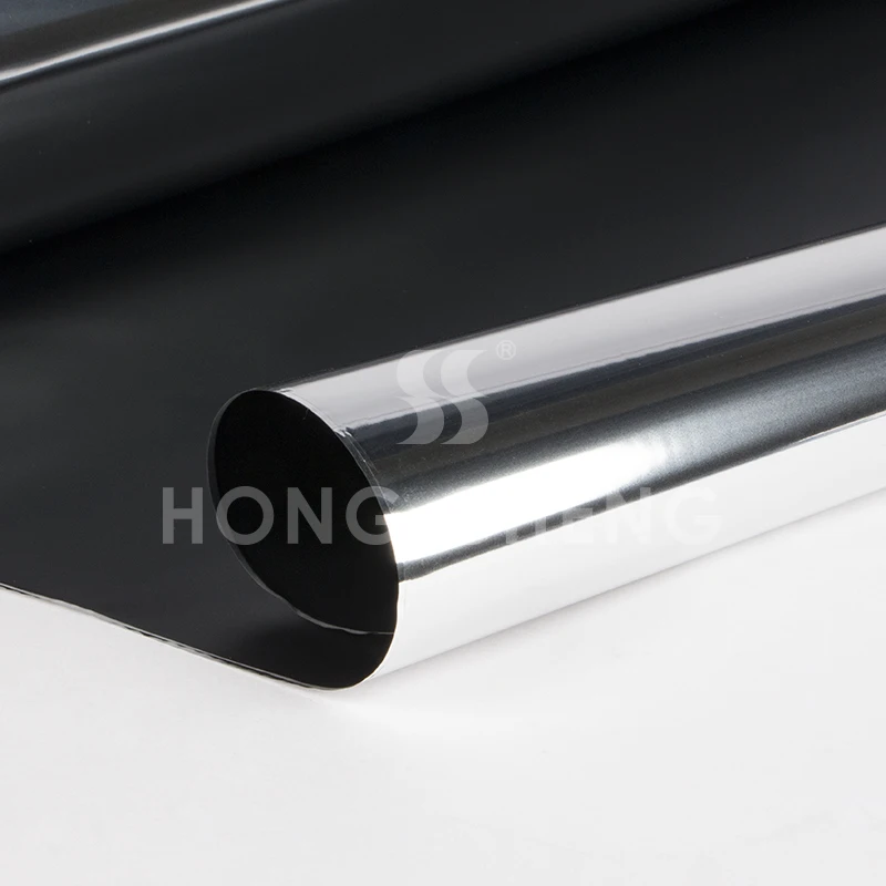 Flexible laminated metalized bopp polyester plastic films in roll with Matte black printing