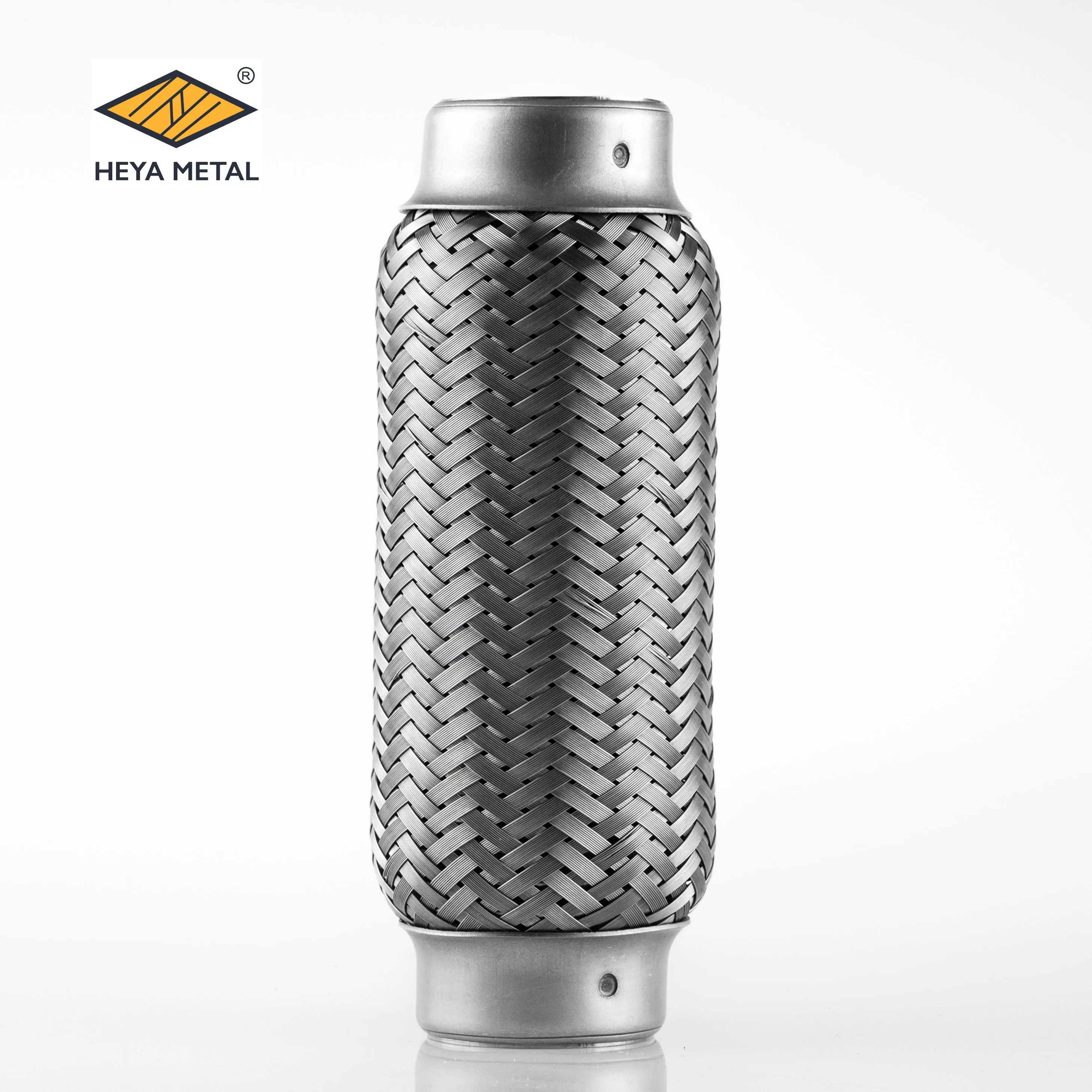 Выхлопная гибкая труба с наружной оплеткой и внутренней ss 304 автомобильная выхлопная система для автомобильной гибкой