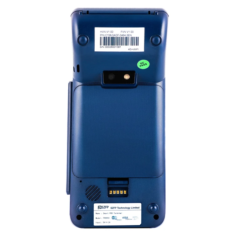  5 0 дюймовый 4g nfc wifi android термопринтер программируемый pos портативный терминал 2D сканер штрих-кода