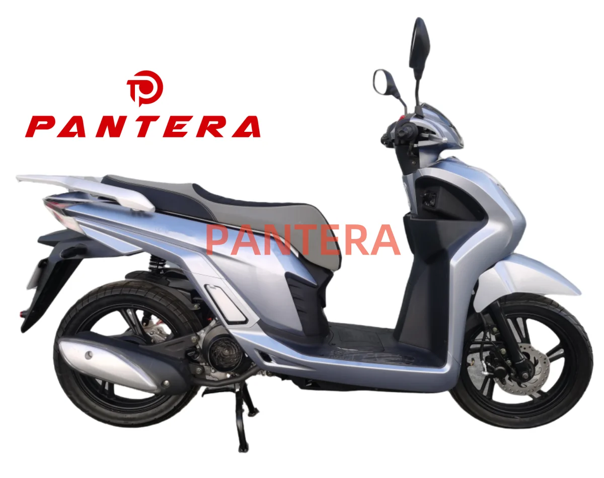 2024 High Heat Dissipation Disc Brake 125cc Gasoline Scooter Made in China