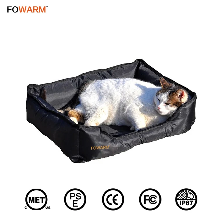 Soft Warm Pet Puppy Dog Cat Sleeping Pad House Bed Cushion with Removable can be used inn car Heating house pad