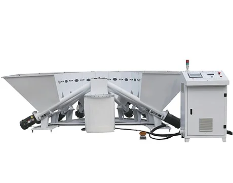 The chemical dosing system Powder additives dosing system Automatic weighing mixing conveying system for PVC extruder line