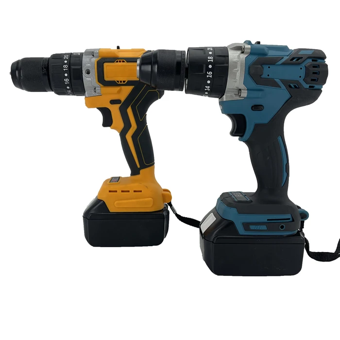 Brushless Motor 2-Speed Cordless Hammer Drill With Soft Start Function