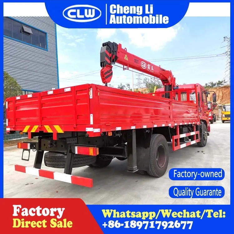 Манипулятор с подъемным краном Dongfeng 4x2 8 тонн
