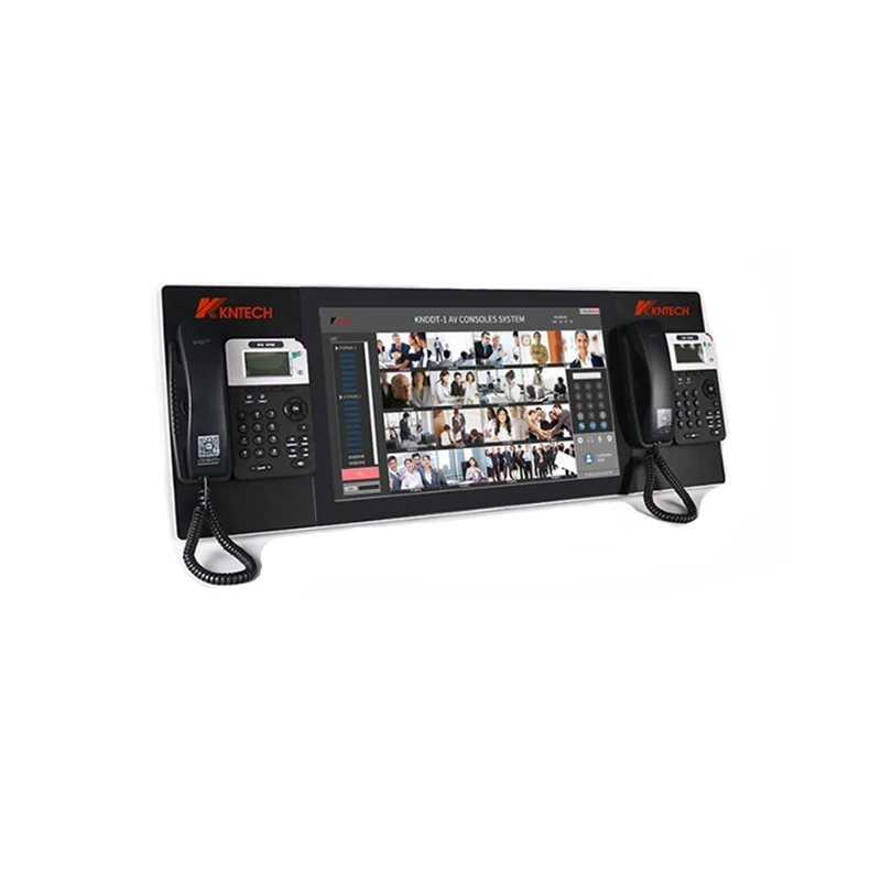  KNTECH 21 дюймовый сенсорный экран аудио и видео центральный операторский пульт управления