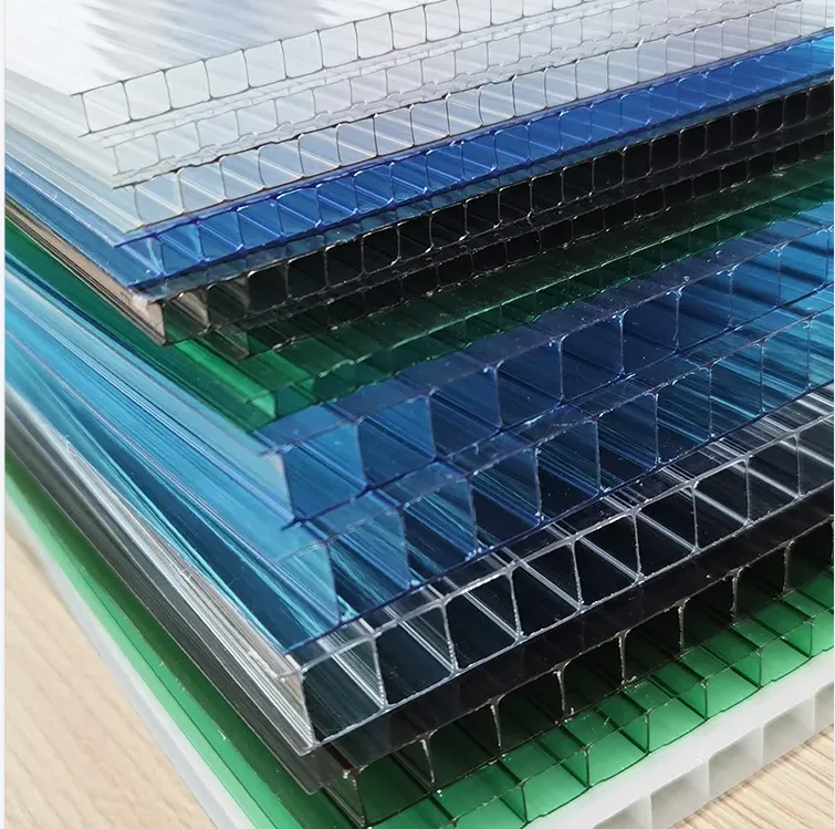 4mm 6mm 8mm 10mm Cellular Polycarbonate Sheet greenhouse