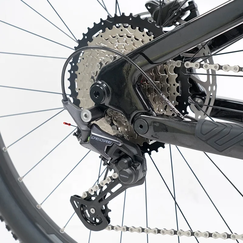 All terrain carbon fiber 12 speed road vehicle BAFANG central motor electric bike 250w 350w fat tire mountain electric bicycle