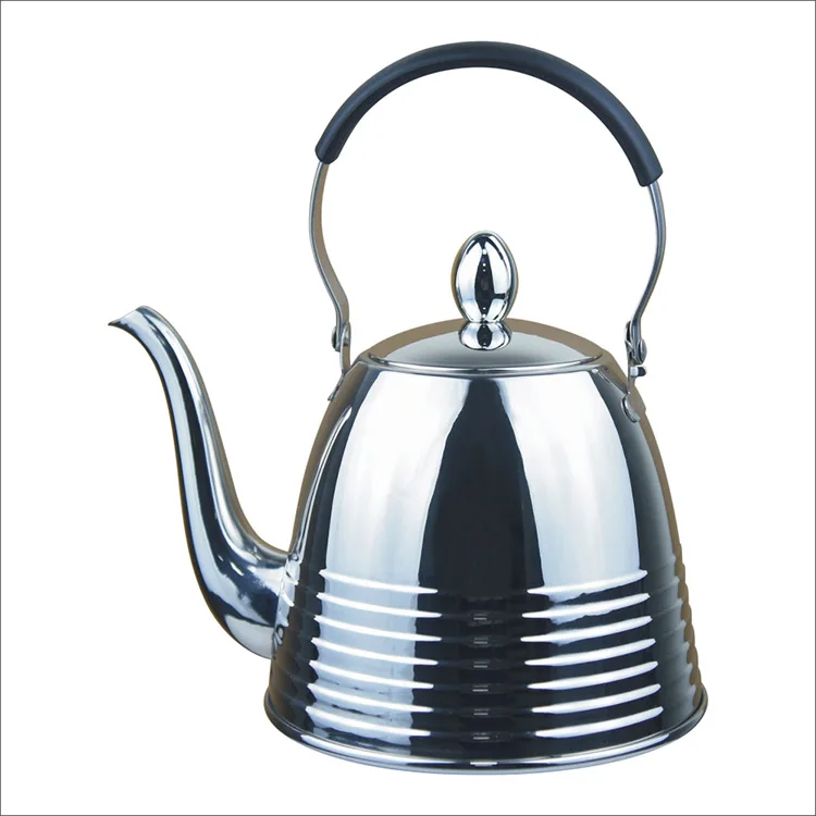 Wholesale High Quality 1000ml Portable Water  Kettle Stainless Steel Tea Pot With Infuser Basket