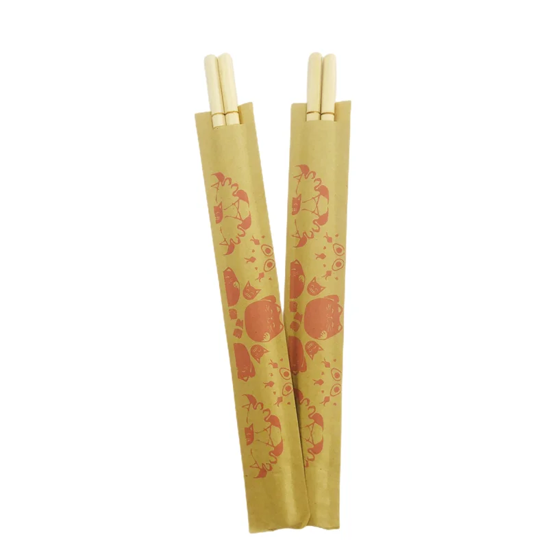 Factory Hot sell 20cm High Quality Disposable Bamboo Round Sushi Chopsticks
