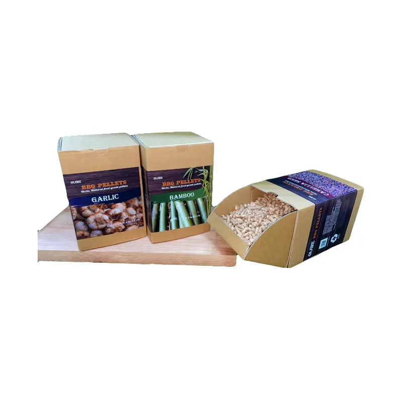  Factory Directly Sell Quality 6mm Ecological Low Ash Barbecue Garlic Wood