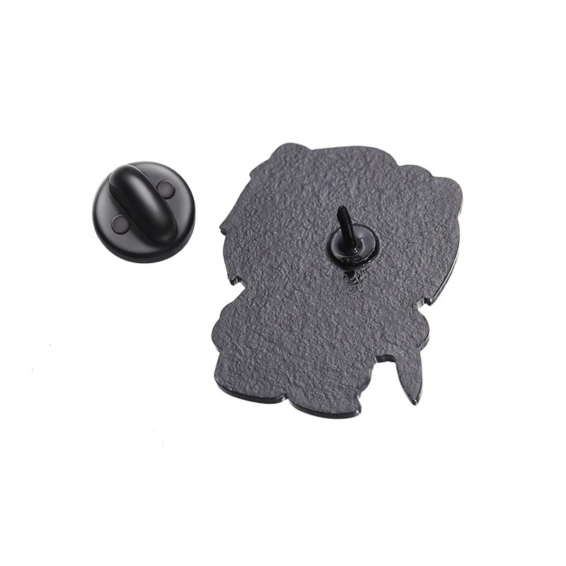 Cute But Creepy Enamel Pins Custom halloween Dagger Animals Badges Cartoon Animal Jewelry Gift for Kids Friends