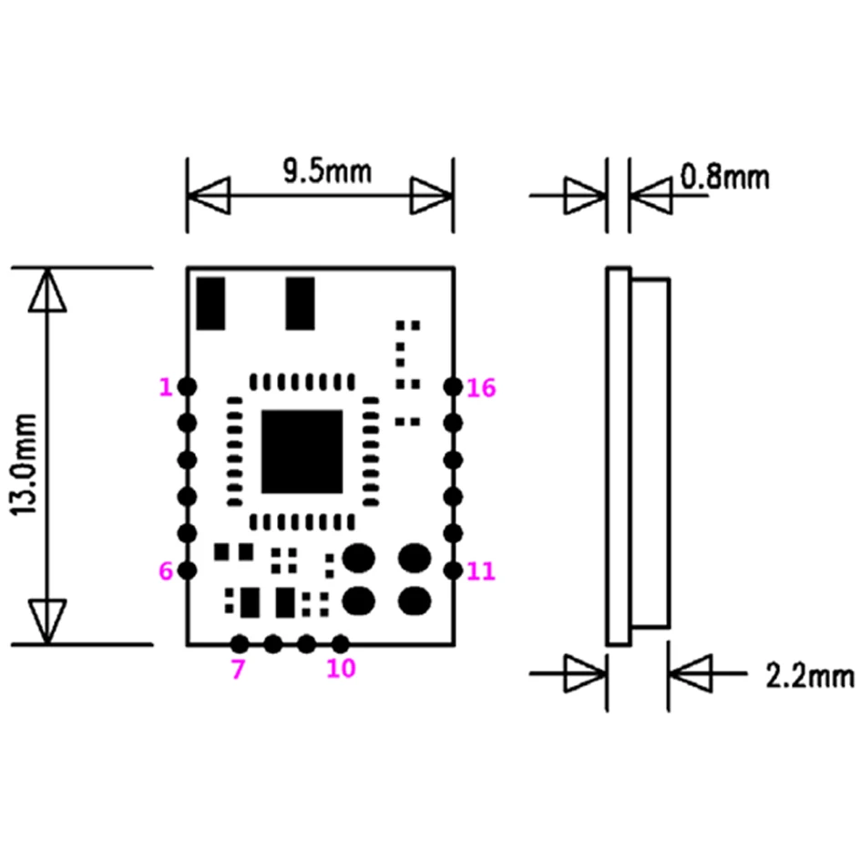 BLE speaker module BLE audio transmitter module fm modulator with BLE for car