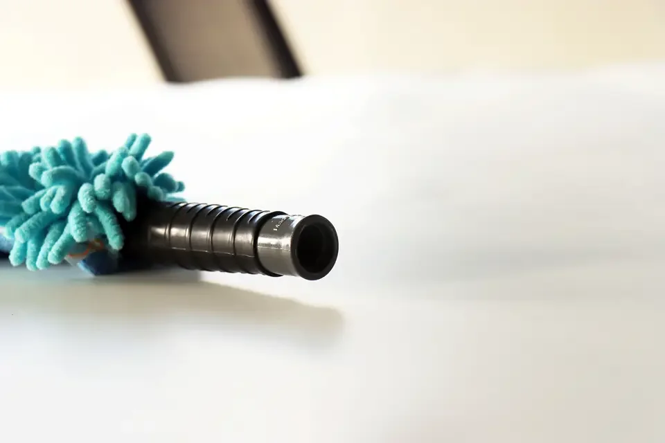 Высокий потолочный гибкий шениль Flex-and-Stay Duster со съемной тканью из микрофибры и выдвижным
