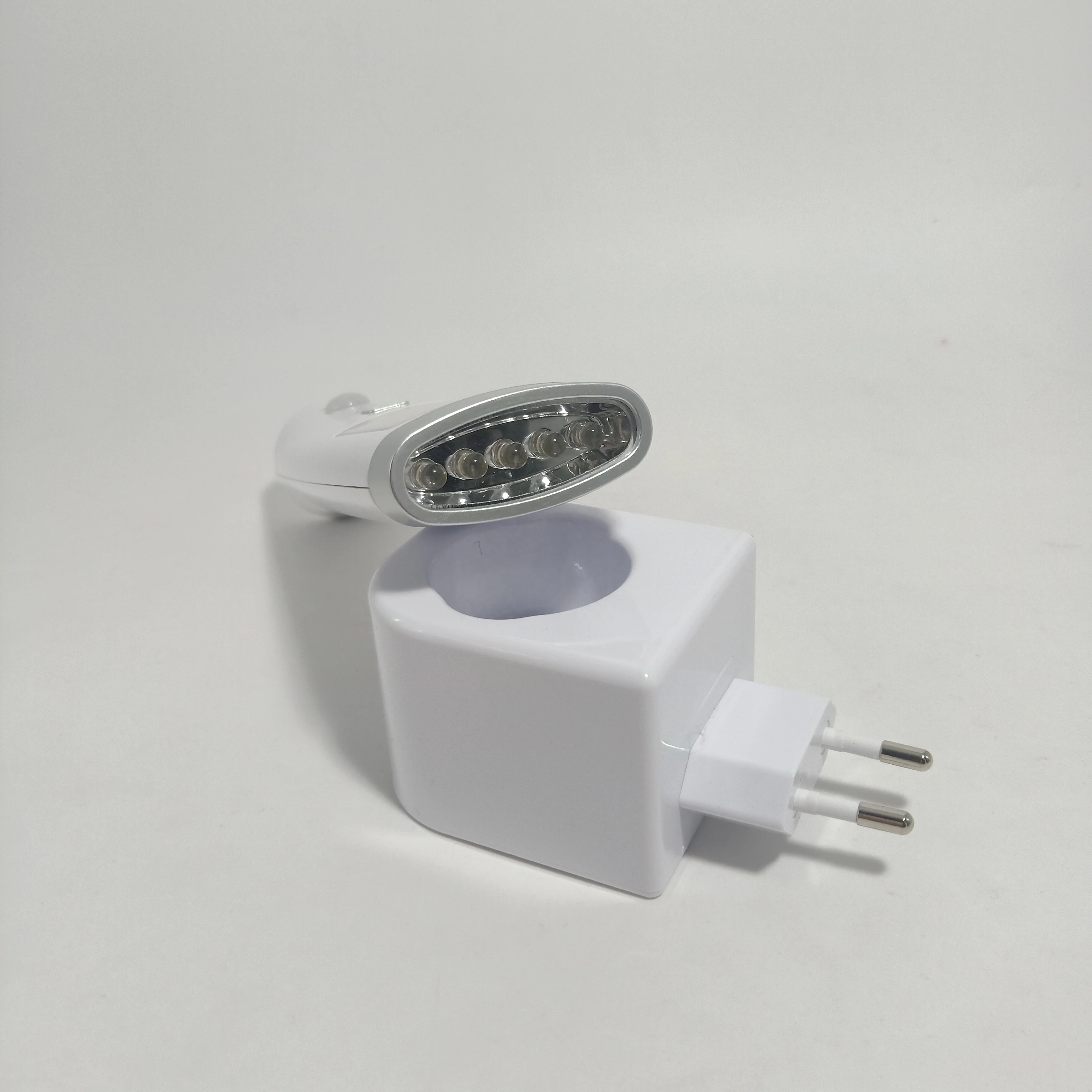 Europe plug Night light with torch emergency rechargeable flashlight motion sensor led night light