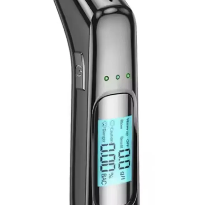 Высокоточный портативный алкотестер цифровой Алкотестер ЖК-экран 3 цветовой индикатор