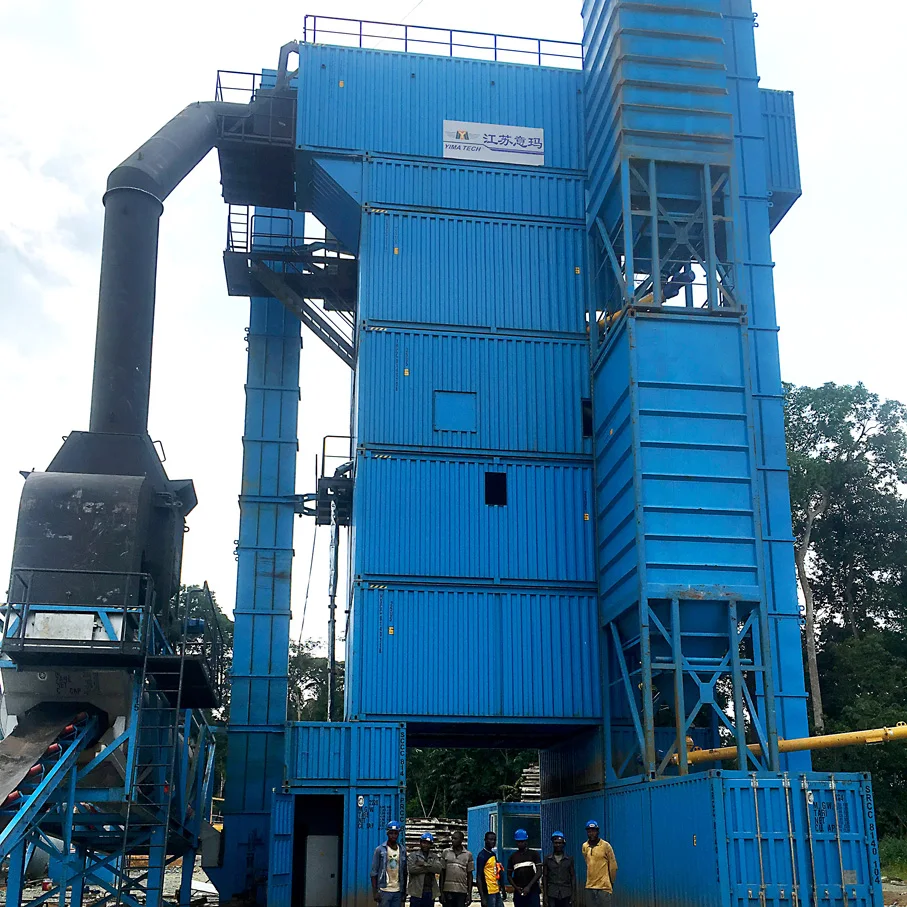 Барабанная смесительная установка для производства асфальта 160TPH