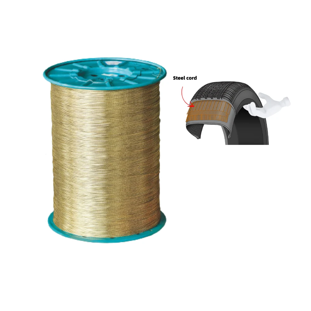 top quality china brass coated high tensile tire wire rubber steel cord