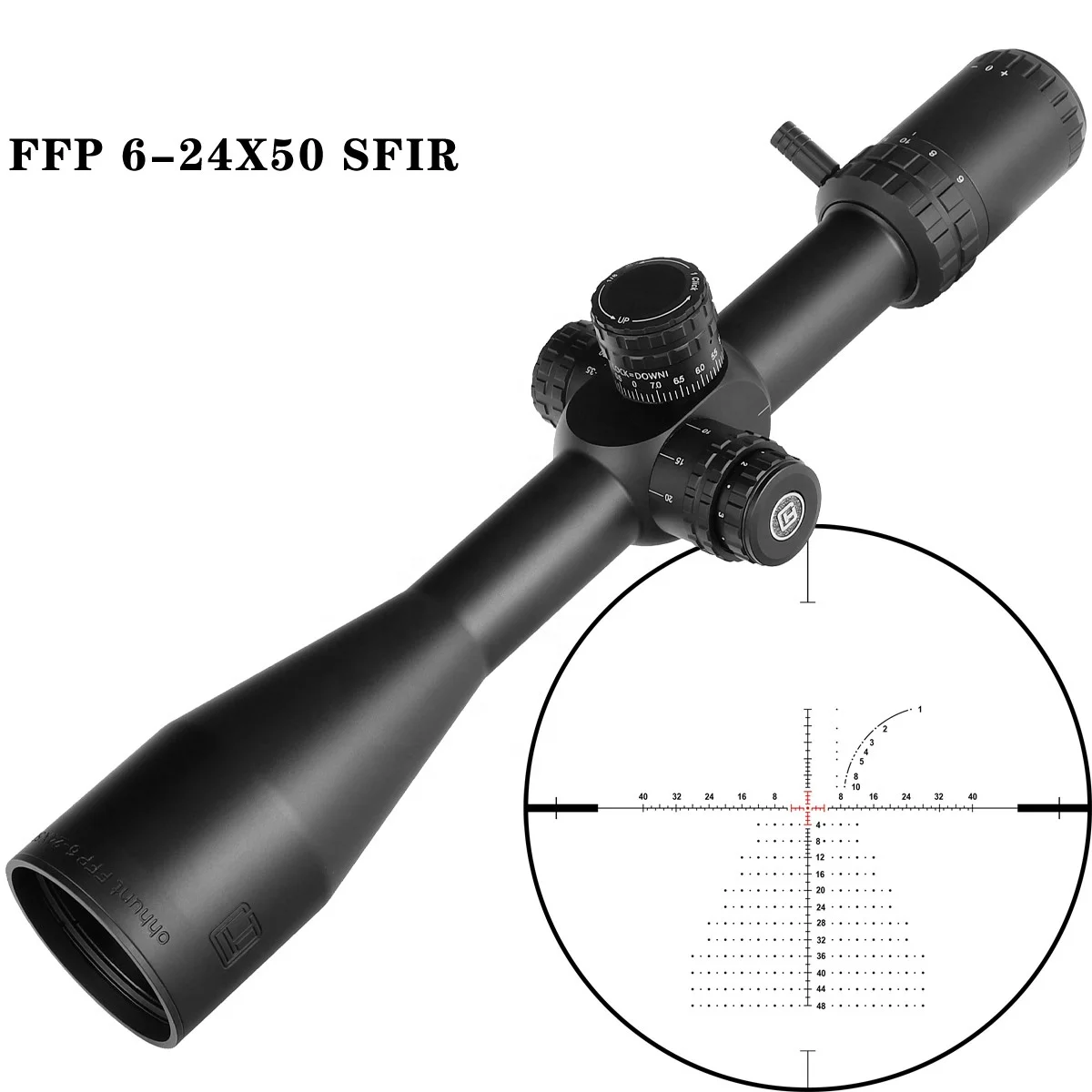 Оптический прицел для охоты с 1/8 6-24x50