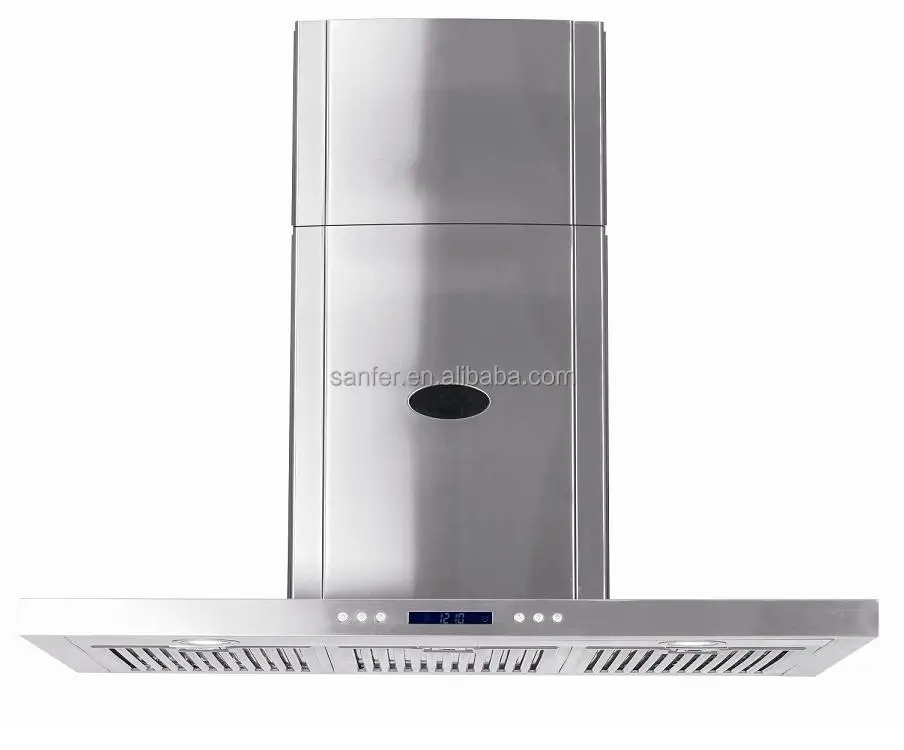ISLAND Hood Ceiling Mounted Kitchen Cooker Chimney