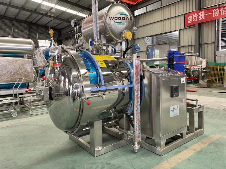 Small food retort hpp machine high pressure processing sterilizer