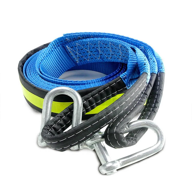 Tow rope new product high quality elastic towcable tow strap for carwith low price