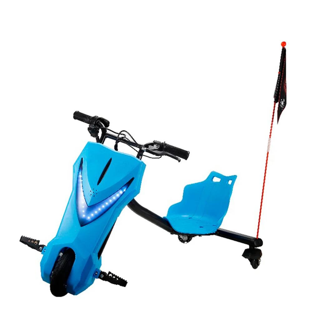 36V 24V Electric 3 wheels suspension smart drift trike scooter for adults