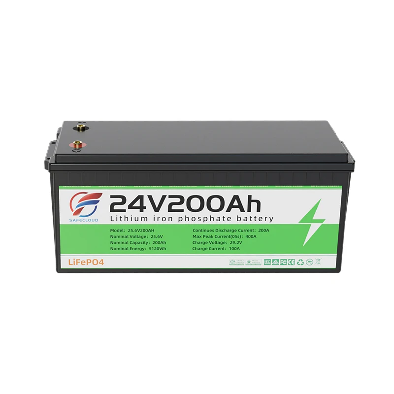 Заводская поставка 24V200Ah свинцово-кислотная Модифицированная литиевая батарея RV Солнечная фотоэлектрическая генерация энергии