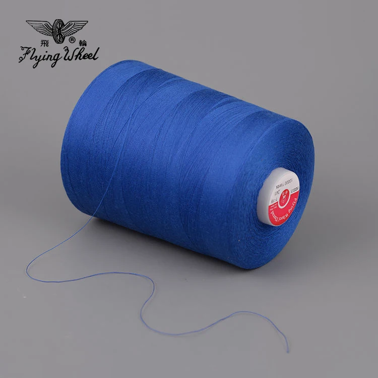 40s/2 tex27 ticket120 китайские окрашенные полиэфирные нитки для шитья