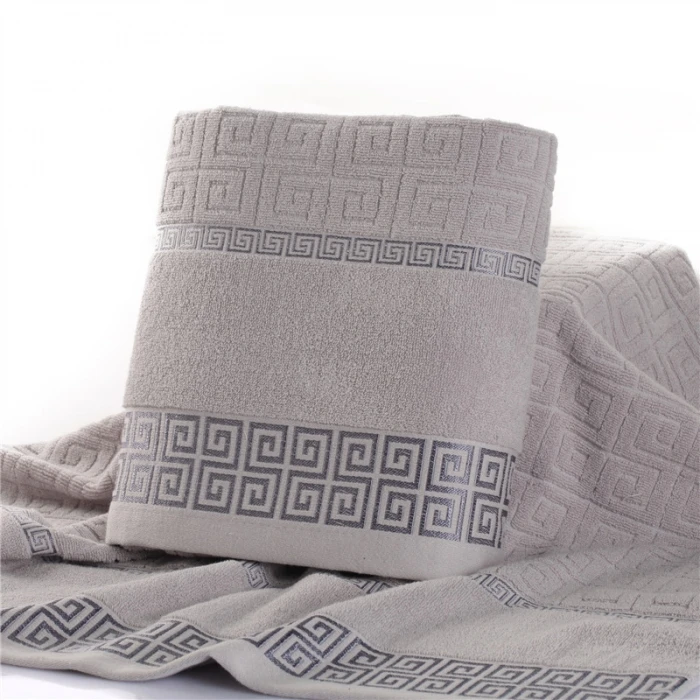 Luxury High Quality Turkish Cotton Towel Absorbent Thickened Soft Terry for Bath Beach Hotel Home-Solid Sports Design for Gift