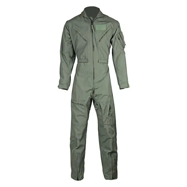 Flame resistant combat flight suits aramid pilot coverall