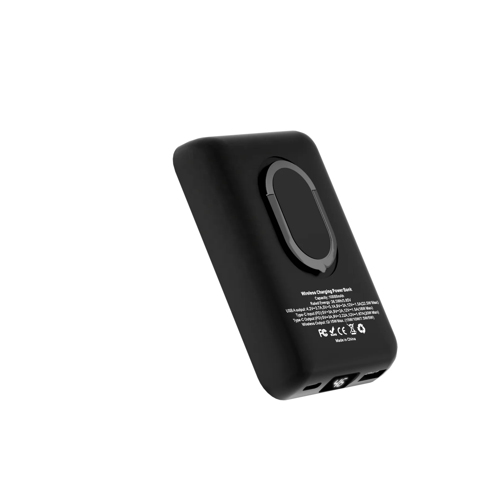 2022 Mini Portable 10000mah Magnet Power Bank PD 20W Fast Charging Magnetic Wireless Charger Power Bank