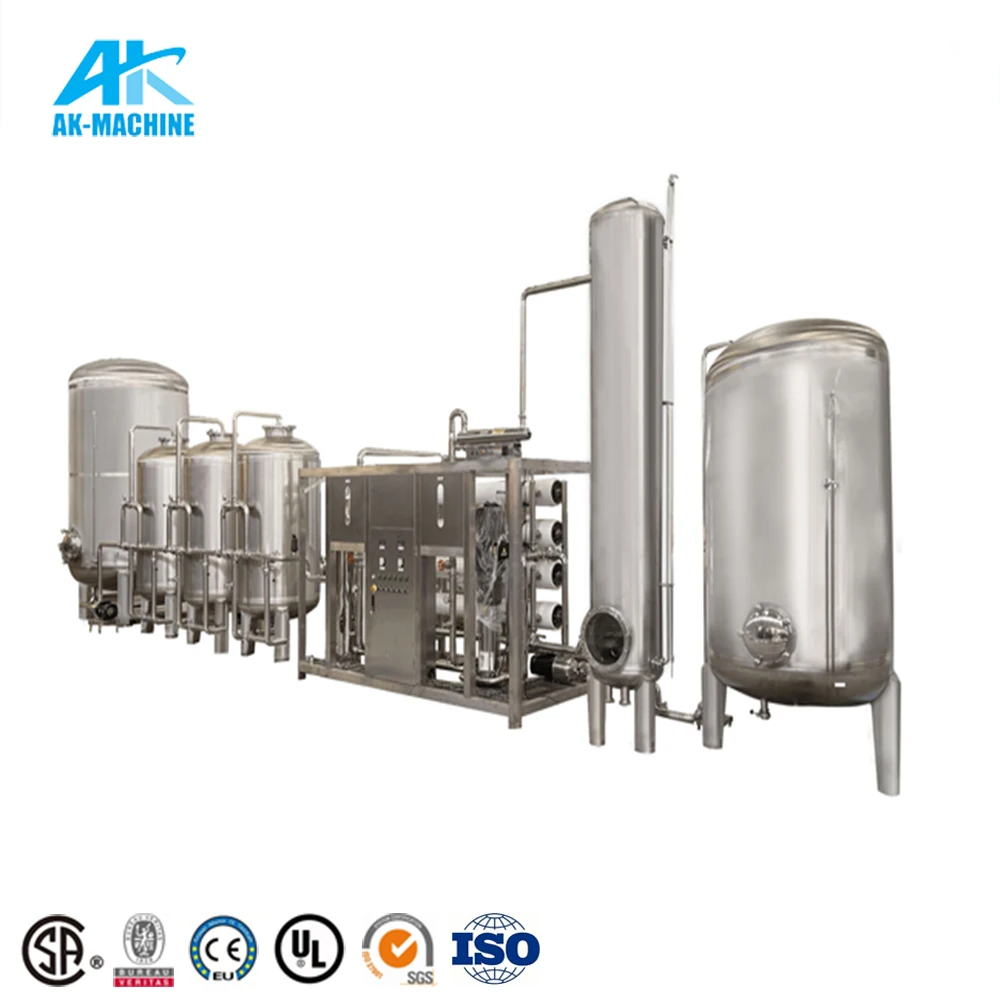 Water Purifier System Commercial RO Water Treatment Machinery With Water Filter Machine Price