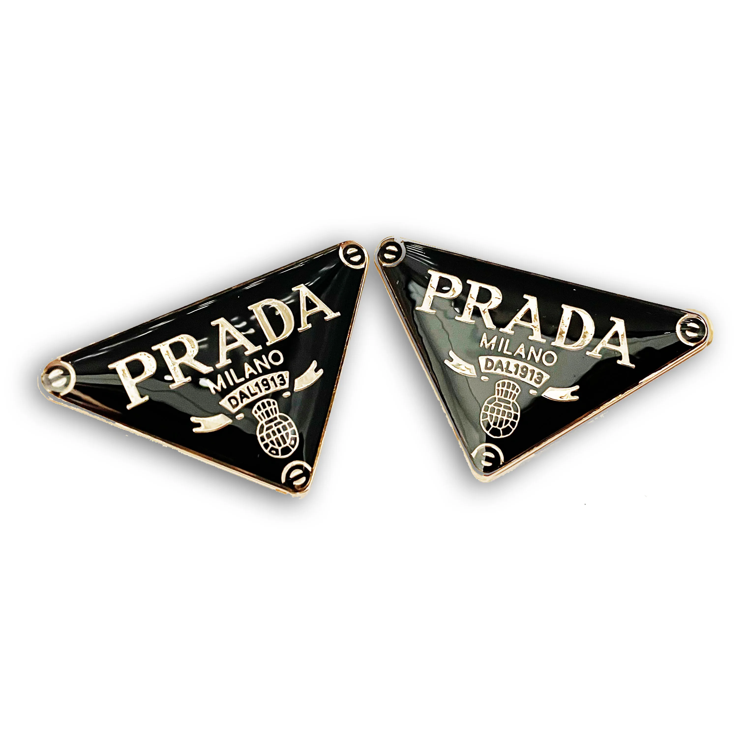 Ready to ship  high quality brand metal logo/custom design metal tag for bags and beanies