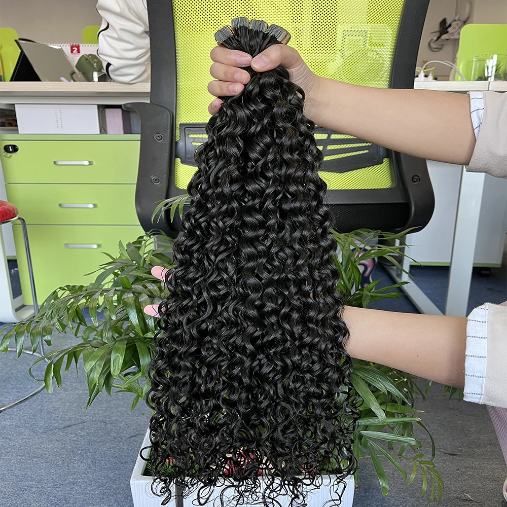Raw Southeast Asian Grade 12a Virgin Unprocessed Hand Tied Weft Extension 60 Inch 52 Long Hair Wholesale Prices 1 Piece