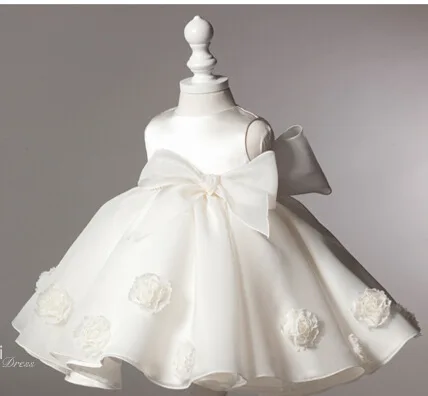 Baby Girl Dress Christening Baptism Gowns Flower Girl Dress