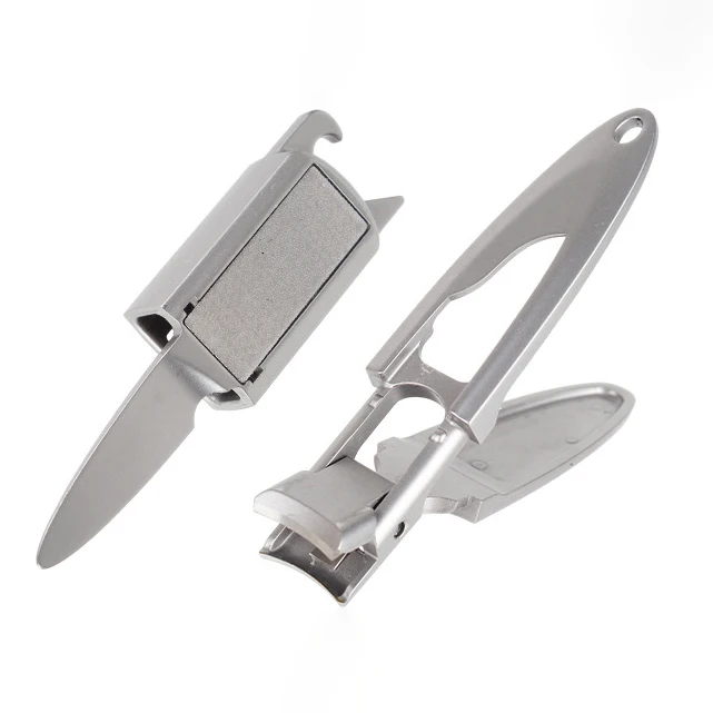 2 in 1 custom key chain logo nail clippers kit set