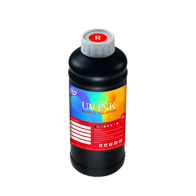 Светодиодные УФ-чернила с высокой адгезией мягкие нейтральные CMYK цифровые печатные чернила ForEpson DX5 DX7 XP600 Konica 1024i