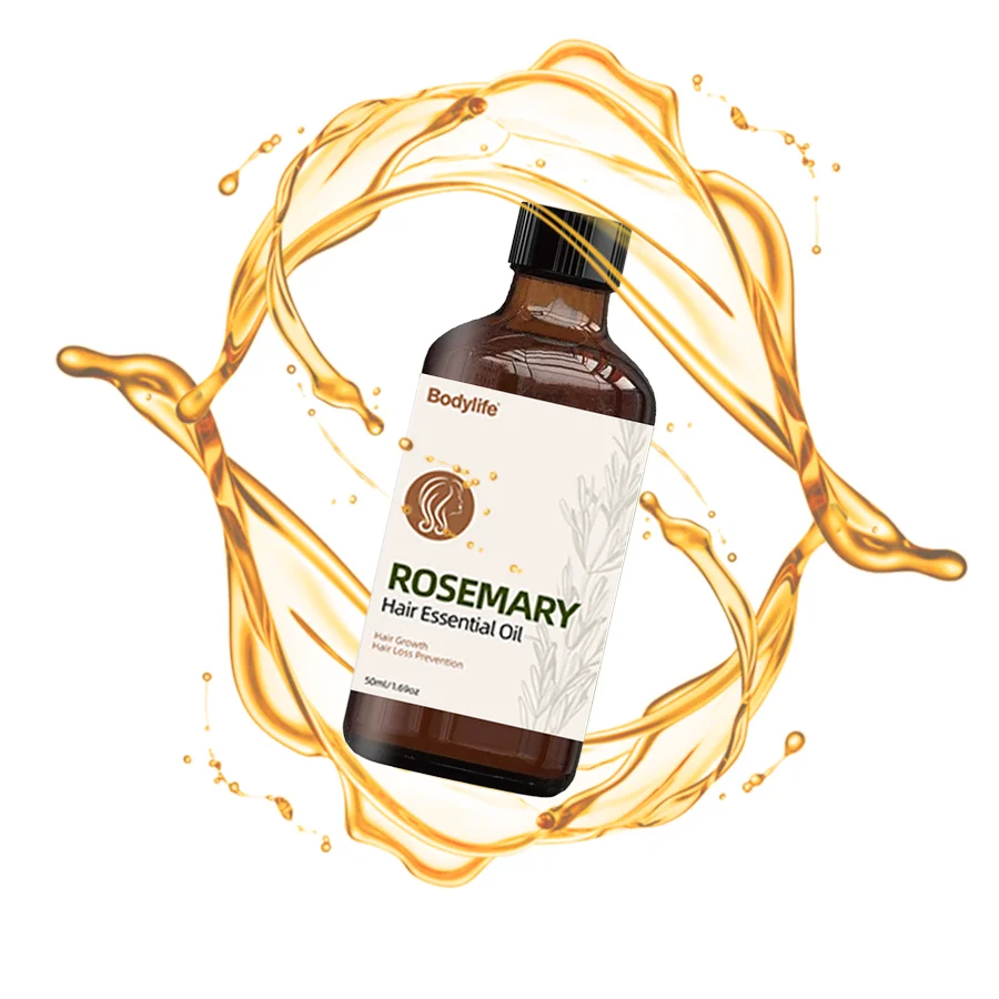 Hot Selling Rosemary Hair Growth Oil Regrowth Treatments Serum Essential Oil Women Private Label