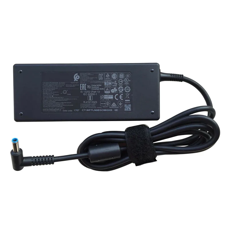 Wholesale 19.5V 4.62A 90W laptop charger originale for HP blue pin 4.5x3.0mm notebook power adapter factory price cheap