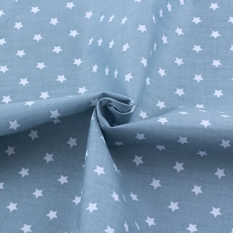 
Gray Geometric Series Printed Twill Fabric Patchwork Cloth by the meter 100% cotton For DIY Sewing Quilting Baby&Child Material 