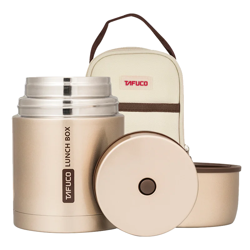 750ML double wall stainless steel vacuum lunch jar food container