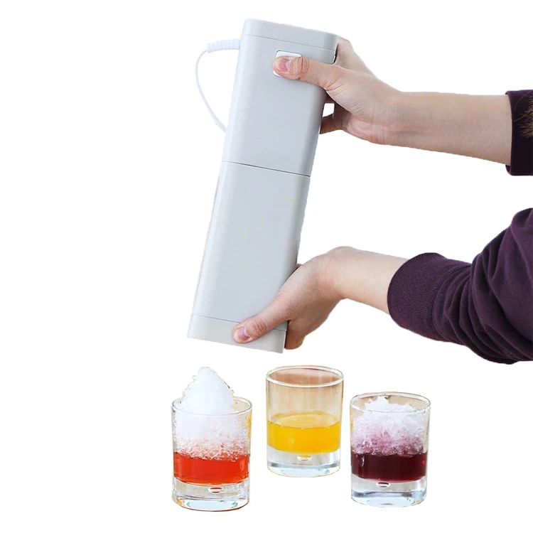 Electric Ice Shaving Machine Ice Block Shaved Ice Maker Slushies Snow Cones Machine ETL Approved Household