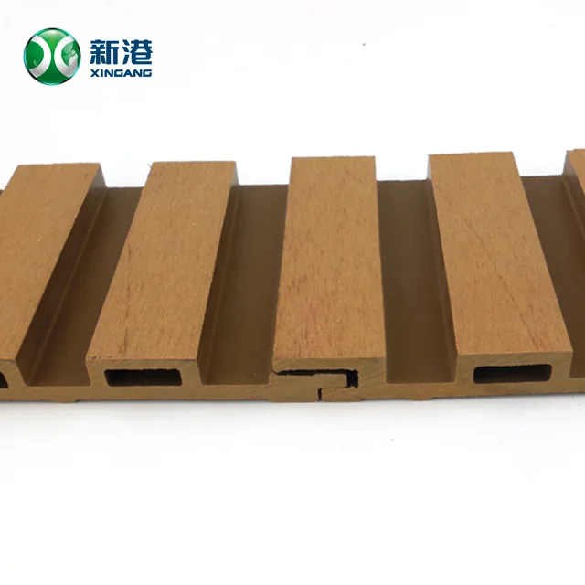 Decorative Wall Panels Wooden Grain PVC Wpc Wall Panels Designs for Decoration