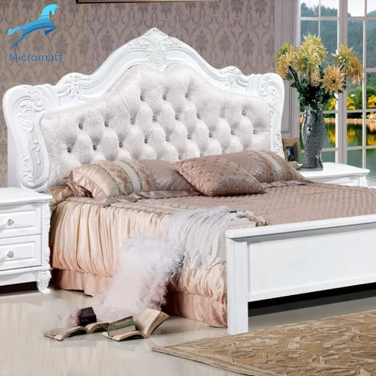 Wood Bedroom Set Furniture Frame Room Double King Size Modern Bed